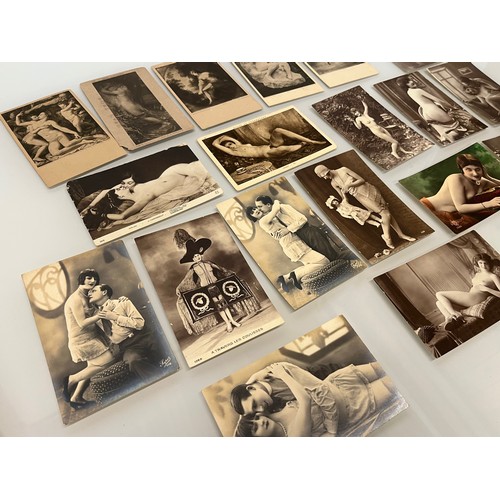 359 - Postcards and photographic cards of early C20th erotica, and classical nudes.

This lot is available... 