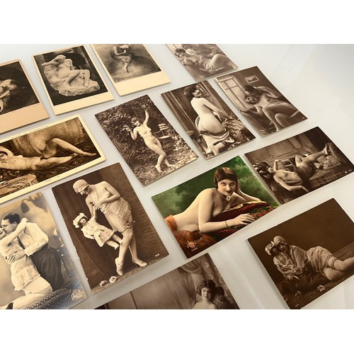 359 - Postcards and photographic cards of early C20th erotica, and classical nudes.

This lot is available... 