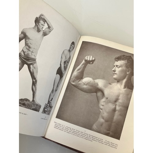 360 - Antiquarian book, LGBQ, a 1919 study of bodies and physicality, Life is Movement by Eugen Sandow.

T... 