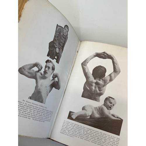 360 - Antiquarian book, LGBQ, a 1919 study of bodies and physicality, Life is Movement by Eugen Sandow.

T... 