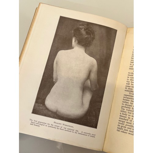 360 - Antiquarian book, LGBQ, a 1919 study of bodies and physicality, Life is Movement by Eugen Sandow.

T... 