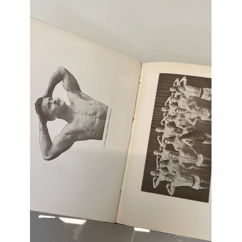 360 - Antiquarian book, LGBQ, a 1919 study of bodies and physicality, Life is Movement by Eugen Sandow.

T... 