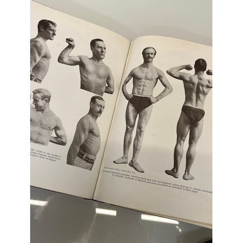 360 - Antiquarian book, LGBQ, a 1919 study of bodies and physicality, Life is Movement by Eugen Sandow.

T... 