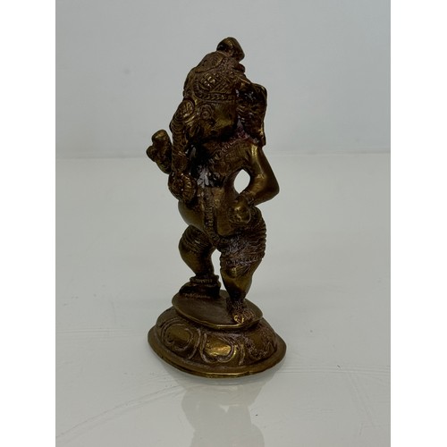 378 - Cast brass figure of Ganesha.

This lot is available for in-house shipping