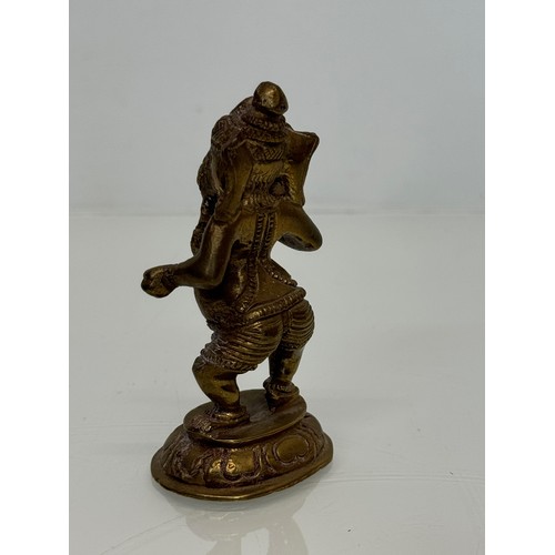 378 - Cast brass figure of Ganesha.

This lot is available for in-house shipping