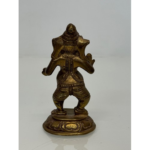 378 - Cast brass figure of Ganesha.

This lot is available for in-house shipping