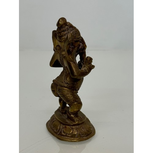 378 - Cast brass figure of Ganesha.

This lot is available for in-house shipping