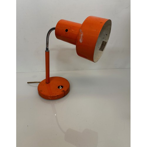 45 - Designer mid-century furniture and lighting, classic orange table lamp.


This lot is available for ... 