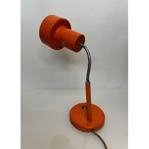 45 - Designer mid-century furniture and lighting, classic orange table lamp.


This lot is available for ... 