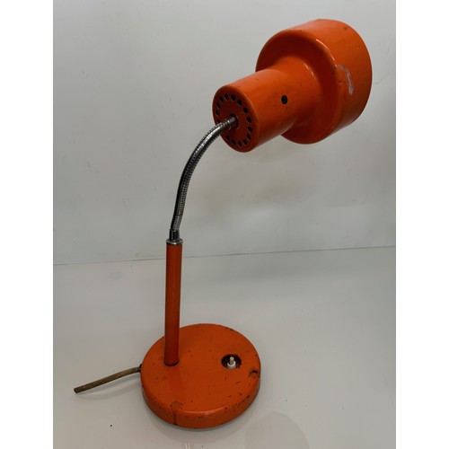 45 - Designer mid-century furniture and lighting, classic orange table lamp.


This lot is available for ... 