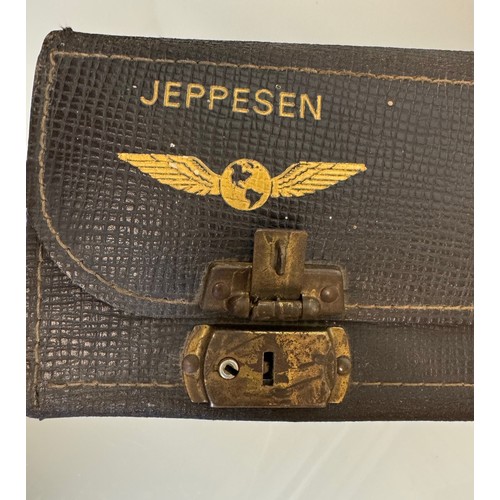 275 - Vintage luggage, A pilots Jeppsen branded flight case.

This lot is available for in-house shipping