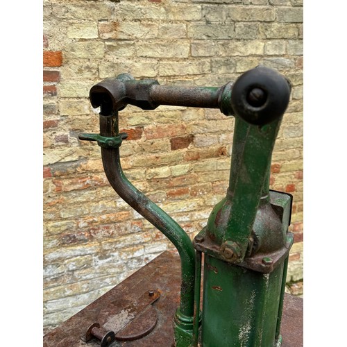 276 - Automobilia, Oil Can Advertising, a pre-war garage forecourt oil dispenser for REGIS lubricants of K... 