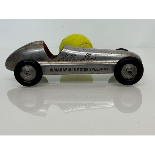 277 - Toys, Automobilia, , Indianapolis motor racing, a pre-war souvenir Wilbur Shaw  race car .

This lot... 