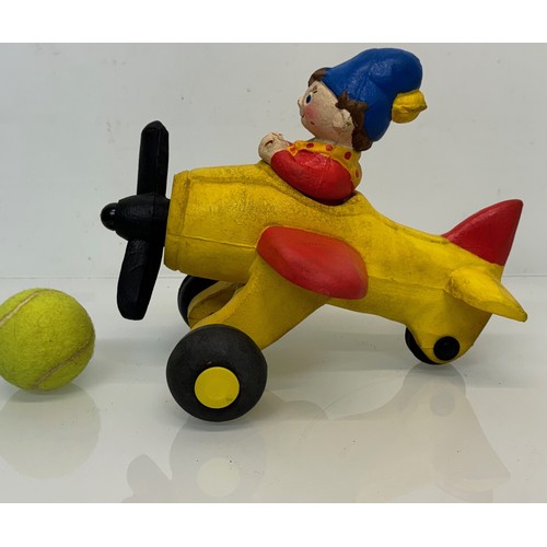 281 - Toys, classic children’s TV character Noddy in his plane.

This lot is available for in-house shippi... 