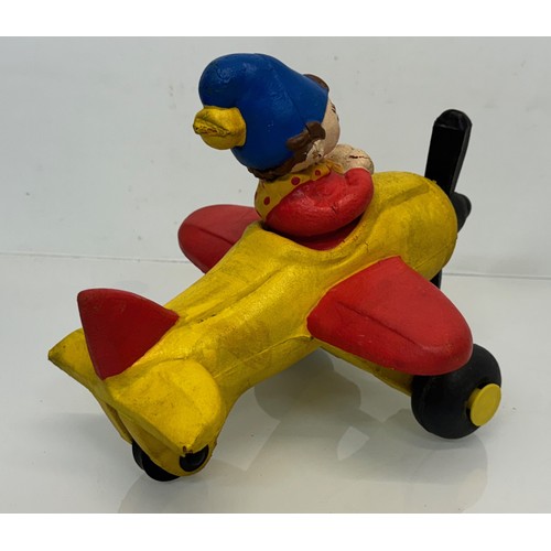 281 - Toys, classic children’s TV character Noddy in his plane.

This lot is available for in-house shippi... 