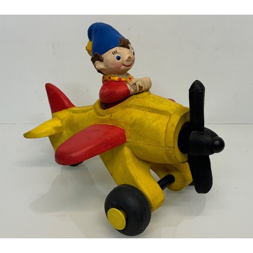 281 - Toys, classic children’s TV character Noddy in his plane.

This lot is available for in-house shippi... 