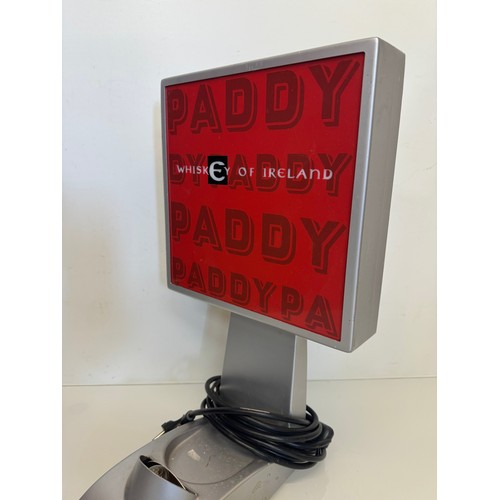 36 - Breweryania, illuminated Whiskey display sign, 46 cm high x 26 cm wide.

This lot is available for i... 