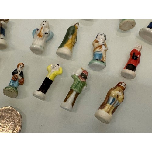 74 - A Collection of French Galette des Rois decorated porcelain figurines.

This lot is available for in... 