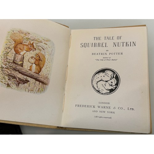 19 - Antiquarian childrens books Beatrix Potter and Alison Uttley, seven titles, Tale of Flopsy Bunnies, ... 