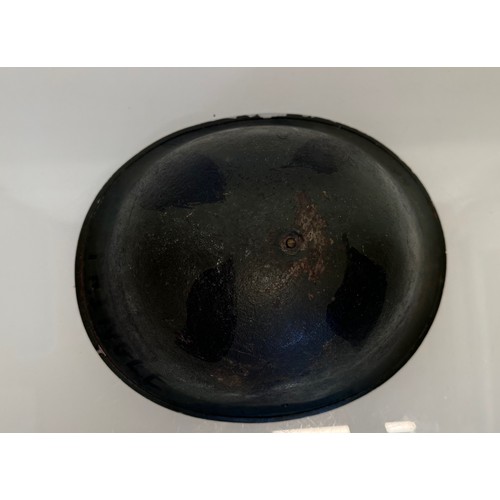 37 - Militaria, East German steel  helmet.

This lot is available for in-house shipping