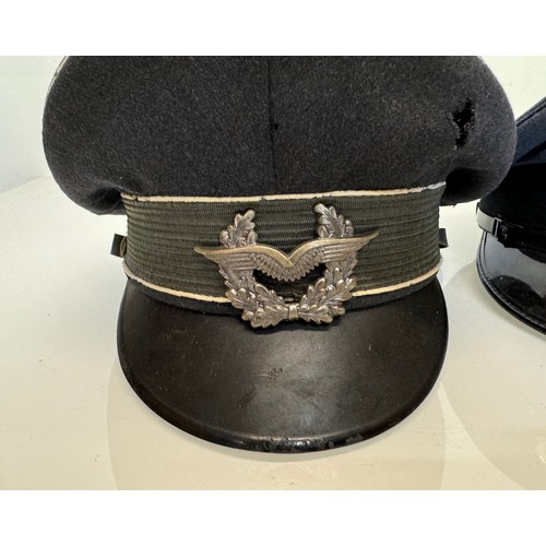 39 - Militaria, Two air force peaked caps, German and RAF.

This lot is available for in-house shipping