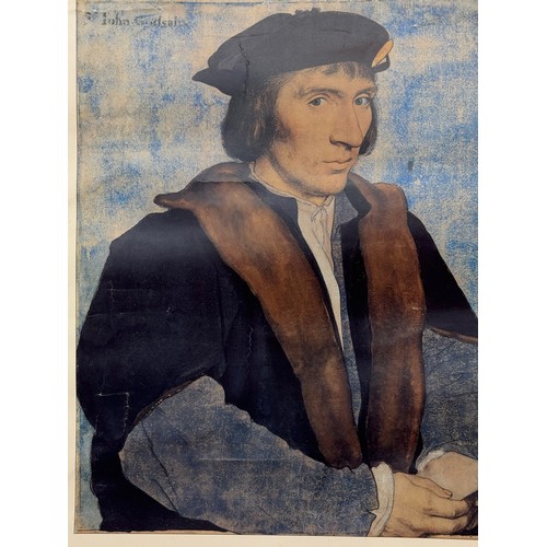 51 - Art exhibition poster for Holbein drawings from the Royal Collection 1994. 50 cm x 75cm

This lot is... 