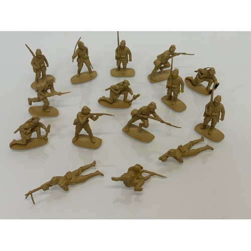 60 - Toys, Military, Japanese Army, Matchbox, a collection of WWII era soldier figures.

This lot is avai... 