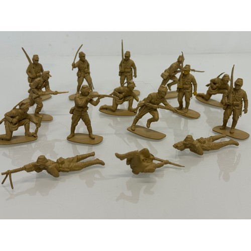 60 - Toys, Military, Japanese Army, Matchbox, a collection of WWII era soldier figures.

This lot is avai... 