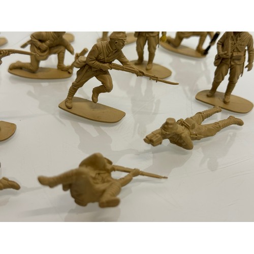 60 - Toys, Military, Japanese Army, Matchbox, a collection of WWII era soldier figures.

This lot is avai... 