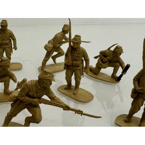 60 - Toys, Military, Japanese Army, Matchbox, a collection of WWII era soldier figures.

This lot is avai... 