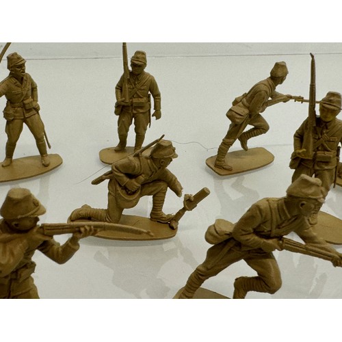 60 - Toys, Military, Japanese Army, Matchbox, a collection of WWII era soldier figures.

This lot is avai... 