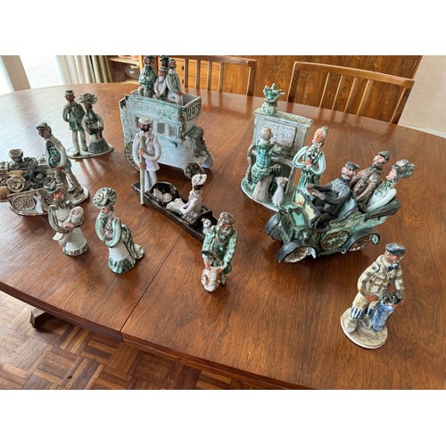 131 - Collection of ceramic art pottery figurines.

This lot is available for in-house shipping