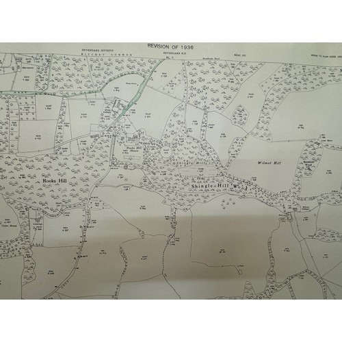 146 - Ephemera, five large Ordinance Survey maps of Kent 1939 each 104 cm x 74 cm.

This lot is available ... 