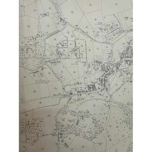 146 - Ephemera, five large Ordinance Survey maps of Kent 1939 each 104 cm x 74 cm.

This lot is available ... 