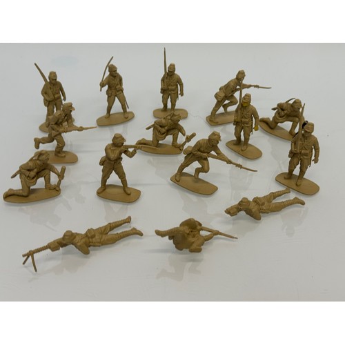 226 - Toys, Military, Japanese Army, Matchbox, a collection of WWII era soldier figures.

This lot is avai... 