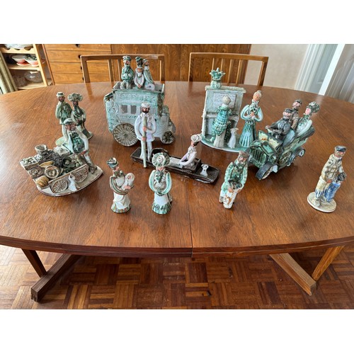 351 - Collection of ceramic art pottery figurines.

This lot is available for in-house shipping