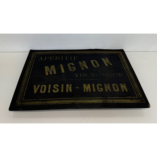 363 - Early C20th promotional restaurant carte d’ vin holder. 37 cm x 27 cm.

This lot is available for in... 