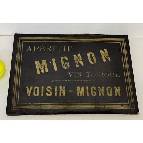 363 - Early C20th promotional restaurant carte d’ vin holder. 37 cm x 27 cm.

This lot is available for in... 