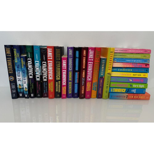 373 - Books, Crime Fiction, Janet Evanovich a collection of Stephanie Plum novels.

This lot is available ... 