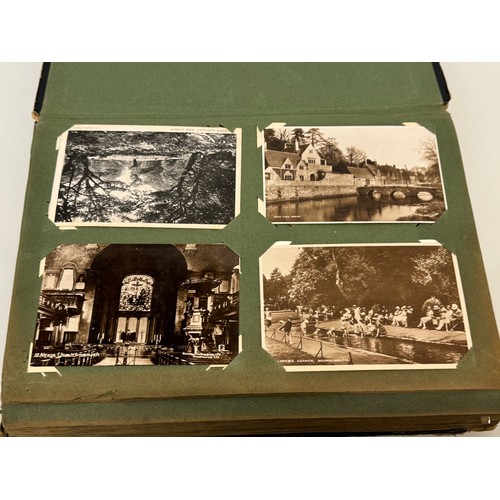 465 - Album of over 280 postcards early C20th photographic images and later.

This lot is available for in... 