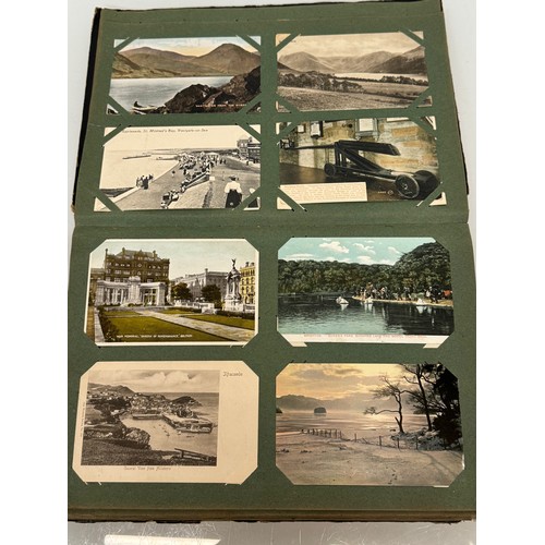 465 - Album of over 280 postcards early C20th photographic images and later.

This lot is available for in... 