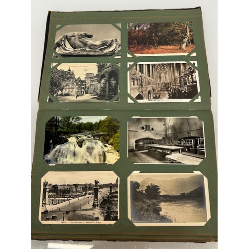 465 - Album of over 280 postcards early C20th photographic images and later.

This lot is available for in... 