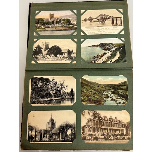 465 - Album of over 280 postcards early C20th photographic images and later.

This lot is available for in... 