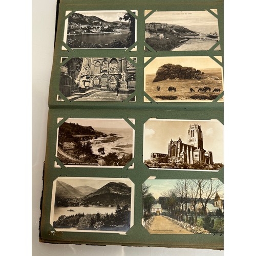 465 - Album of over 280 postcards early C20th photographic images and later.

This lot is available for in... 