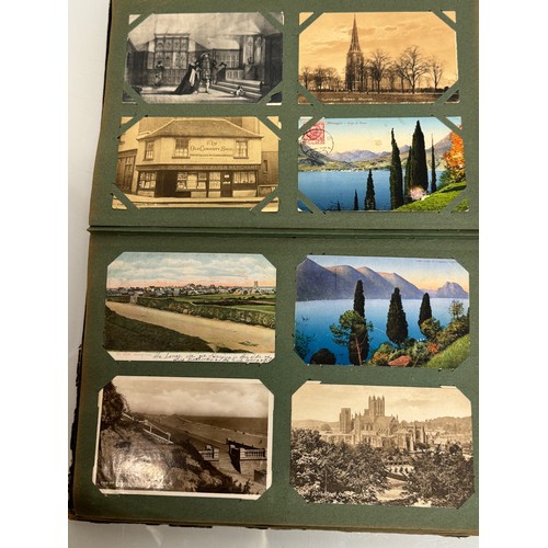 465 - Album of over 280 postcards early C20th photographic images and later.

This lot is available for in... 