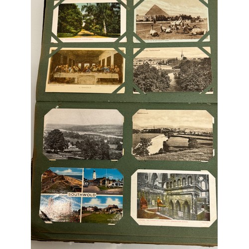 465 - Album of over 280 postcards early C20th photographic images and later.

This lot is available for in... 