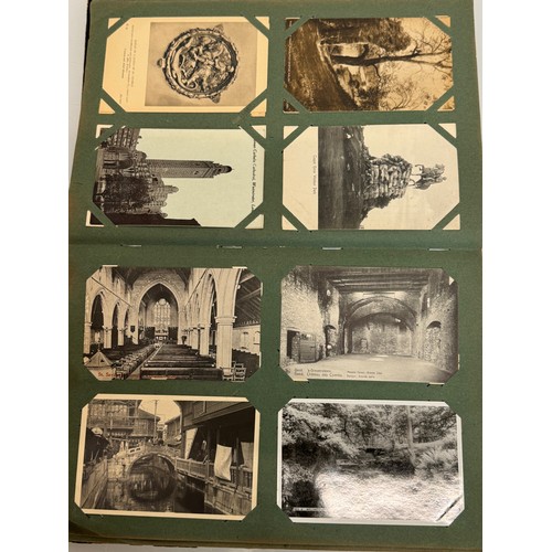 465 - Album of over 280 postcards early C20th photographic images and later.

This lot is available for in... 