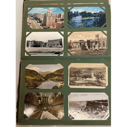 465 - Album of over 280 postcards early C20th photographic images and later.

This lot is available for in... 