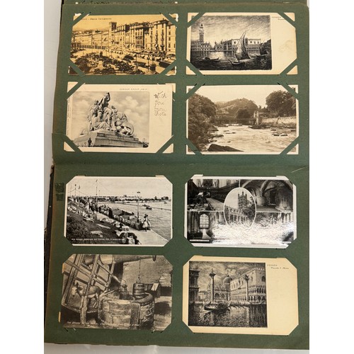 465 - Album of over 280 postcards early C20th photographic images and later.

This lot is available for in... 