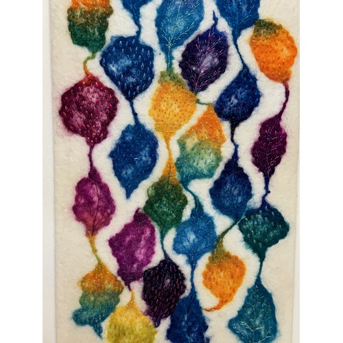 4 - Textile Art, a framed study inspired by a Baptistry Window, 61cm x 38 cm.

This lot is available for... 